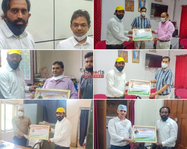 कानपुर वाले क्रांतिकारी संगठन ने डॉक्टरों को दिया सर्वोच्च सम्मान