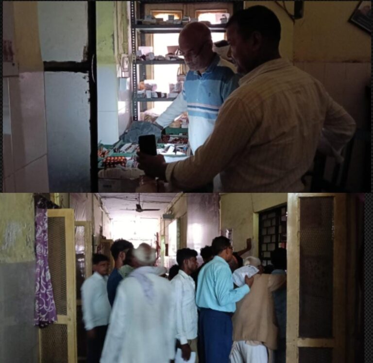 महराजगंज सीएचसी रो रहा बदहाली के आंसू,मोबाइल के टार्च के भरोसे चल रहा अस्पताल