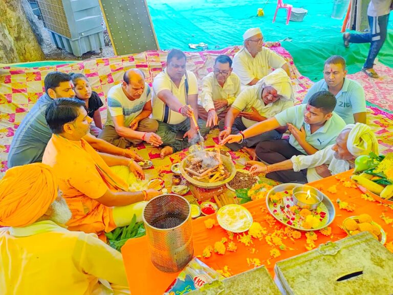 शिव कावड़ सेवा समिति बागपत के कावड़ शिविर 2025 का हुआ शुभारम्भ
