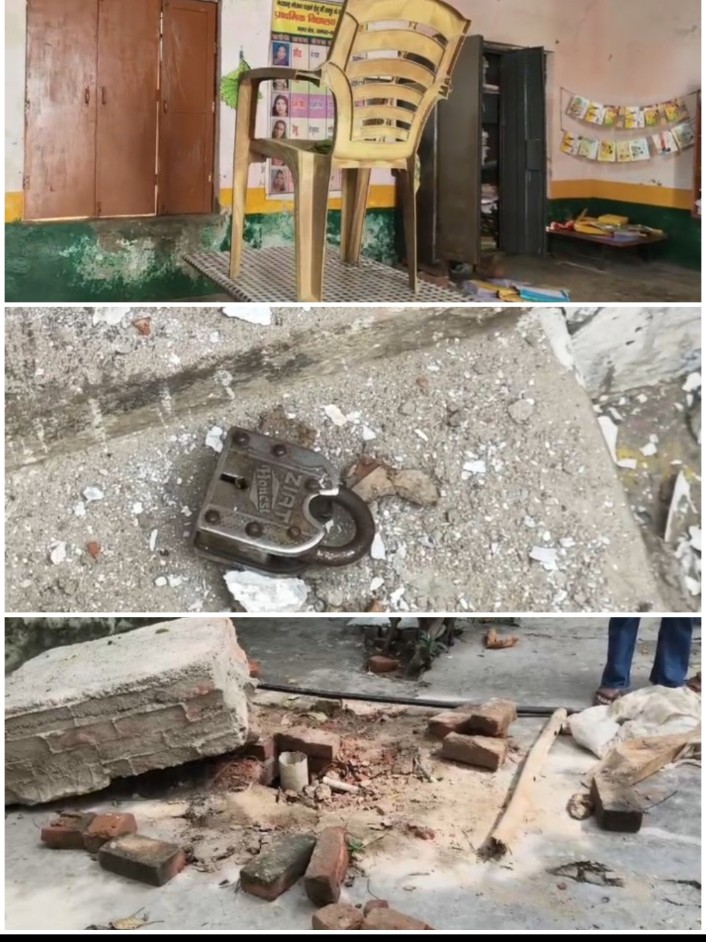 मिल एरिया थाना क्षेत्र में चोरों के हौसले बुलंद,लगातार सरकारी स्कूलों को निशाना बना रहे हैं चोर