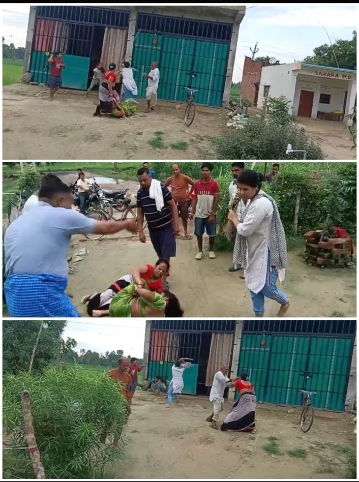 पेड़ लगाने को लेकर दबँग युवती ने जब बच्ची, बुजुर्ग सहित 4 लोगो पर किया लाठी डंडों से हमला