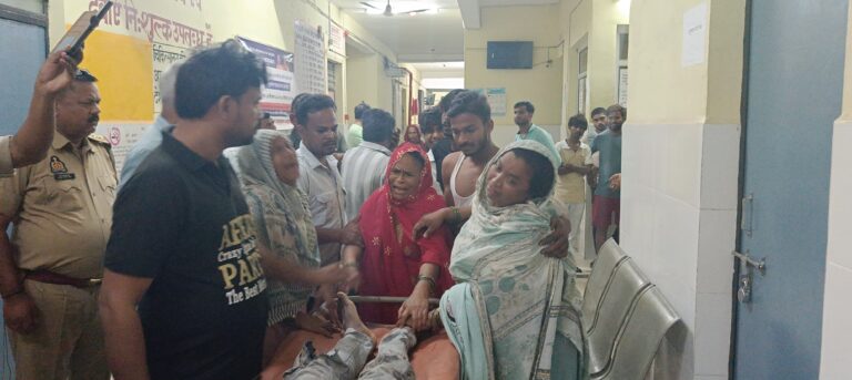खड़े ट्रक में घुसी बाइक, युवक की हुई दर्दनाक मौत