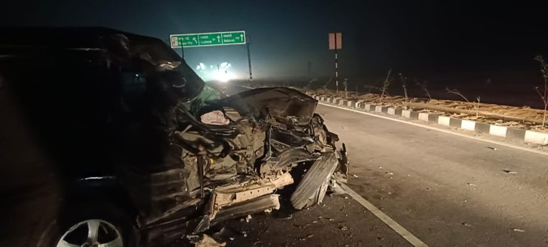 हादसे में सेना के जवान की पुत्र सहित मौत