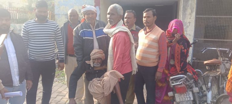 परिजनों ने खुशी जाहिर करते हुए नगर पंचायत के कर्मियों को धन्यवाद दिया