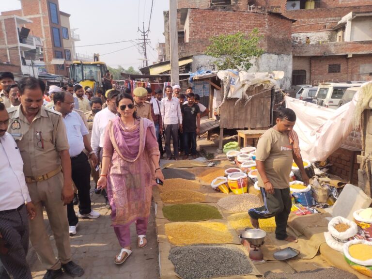 उपजिलाधिकारी सचिन यादव ने नगर पंचायत को अतिक्रमण हटवाने का निर्देश दिया
