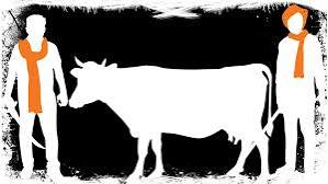 गौ रक्षक दल की सूचना पर पुलिस ने पशु तस्करी को जा रहे डीसीएम वाहन से 70 पशुओ को किया बरामद