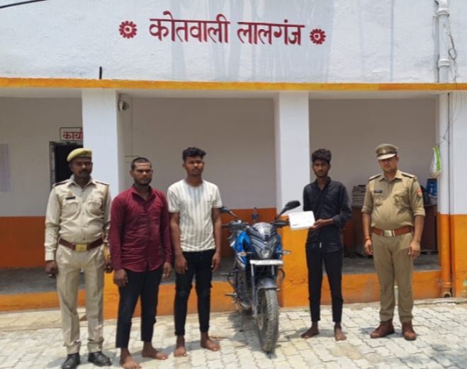 वकील से मारपीट व लूट-पाट करने वाले तीन आरोपी चढ़े पुलिस के हत्थे