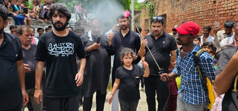 या हुसैन या हुसैन की सदा से गूंज उठा माहौल