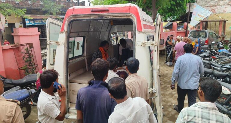 स्कूटी व मोटरसाइकिल मे हुई भीषण टक्कर एक की मौत,एक घायल