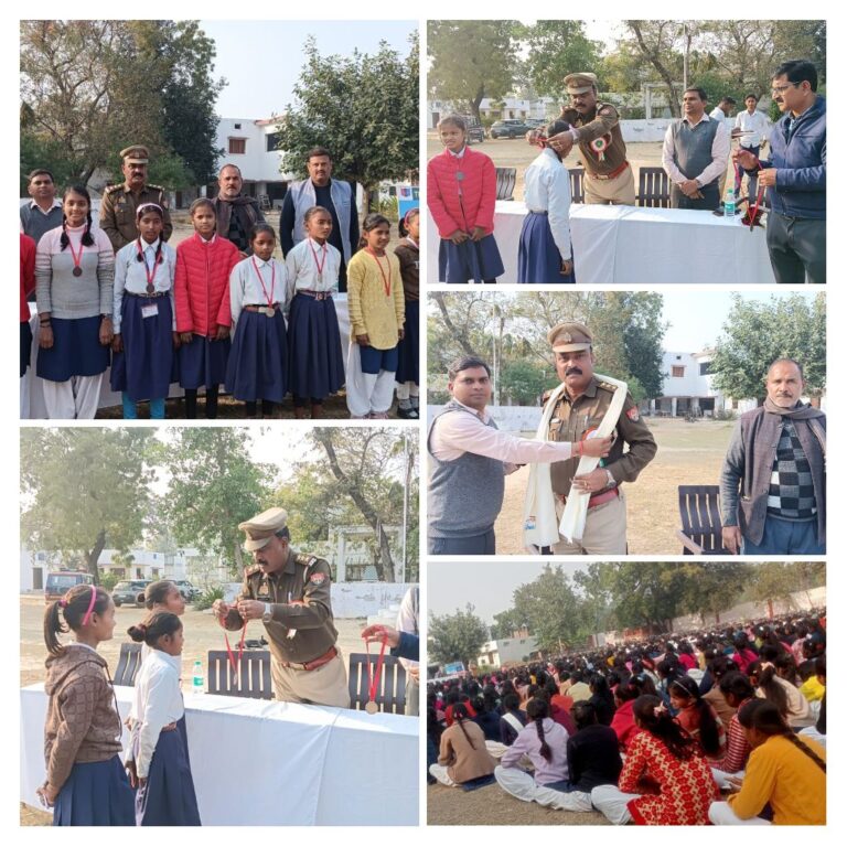 सड़क सुरक्षा जागरूकता अभियान के तहत पुलिस छात्र संवाद सेमिनार हुई आयोजित