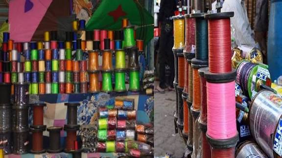 चाइनीज मंझा के बिक्री पर नहीं लगा पा रहा जिला प्रशासन रोक