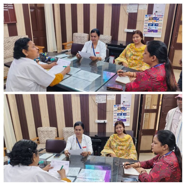 महिलाओं की गरिमा, सुरक्षा और समानता सुनिश्चित करने के उद्देश्य से महिला जिला अस्पताल, रायबरेली में SHe-Box उन्मुखीकरण बैठक का सफल आयोजन किया गया