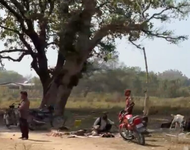 मंदिर परिसर के पास खुलेआम मीट बिकने का वीडियो सोशल मीडिया पर हो रहा वायरल, भक्तों में भारी आक्रोश