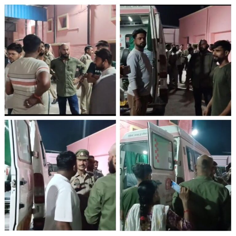 रेलवे ट्रेक पर ट्रेन से टकराकर घायल युवक की इलाज के अभाव में&nbsp; जिला अस्पताल में हुई मौत, स्ट्रेचर न मिलने पर परिजनों ने किया हंगामा