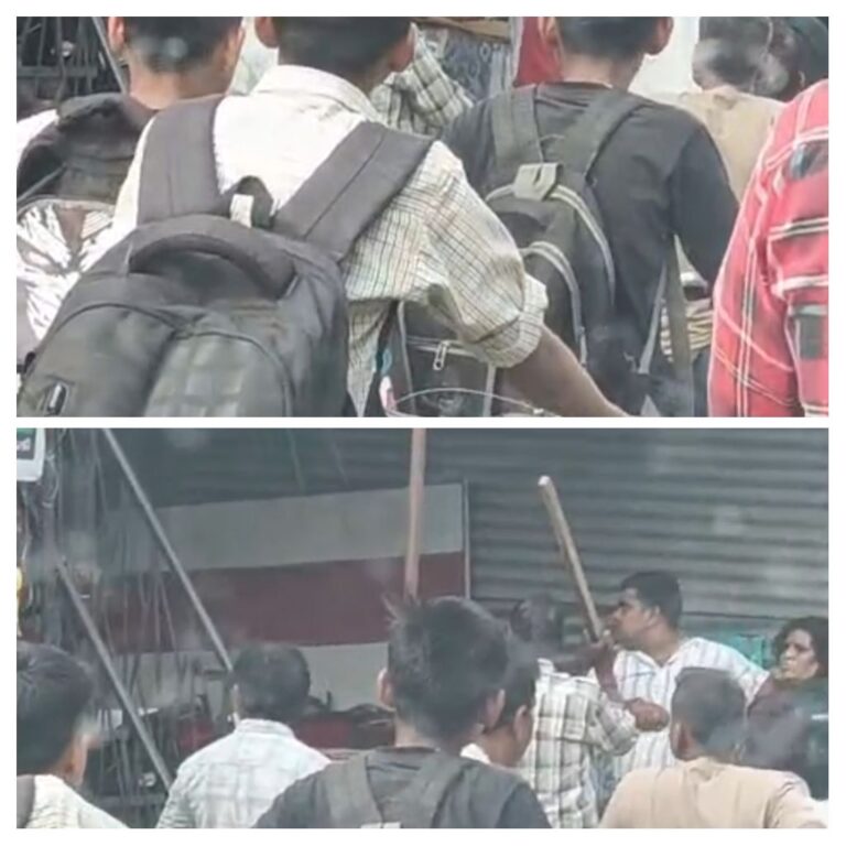 दो पक्षों में जमकर चले लाठी डंडे वीडियो हुआ वायरल