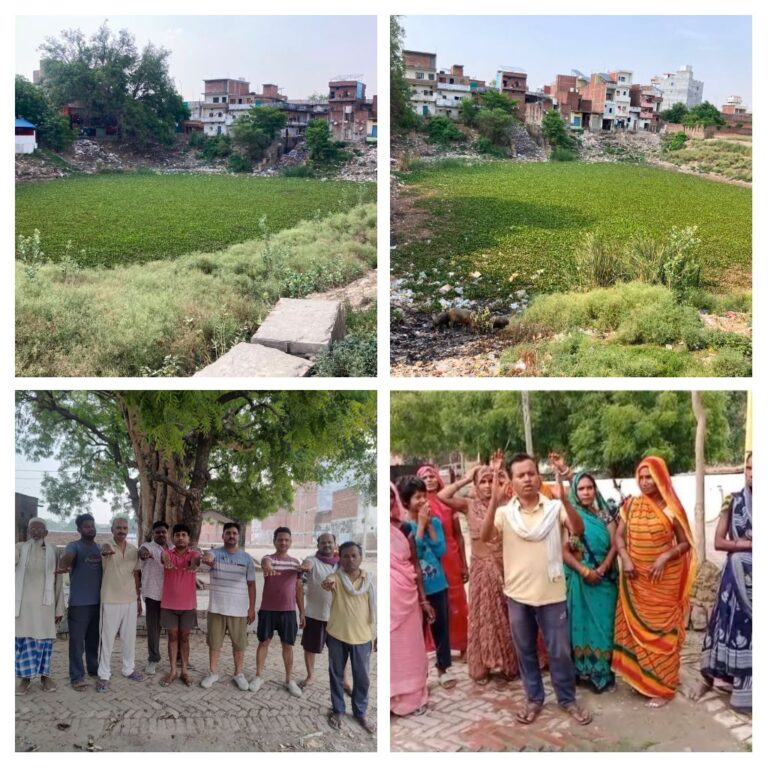 राजातालाब के बे पानी हुए तालाब, घरों में गहराया पेयजल संकट तालाबो के संरक्षण में बेईमानी हुई तो वह भी बे पानी हो गए