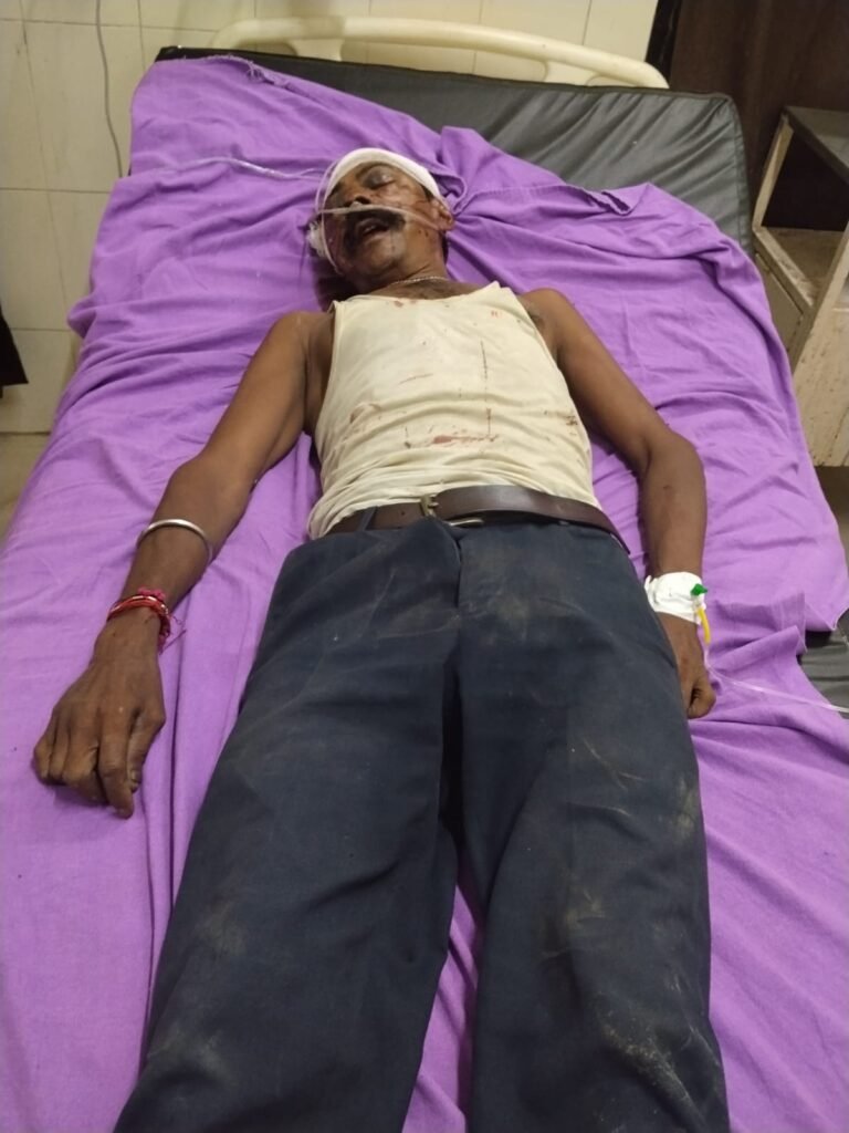 ट्रेन की चपेट में आने से युवक गंभीर रूप से हुआ घायल, पहचान के लिए पुलिस ने फोटो किया वायरल
