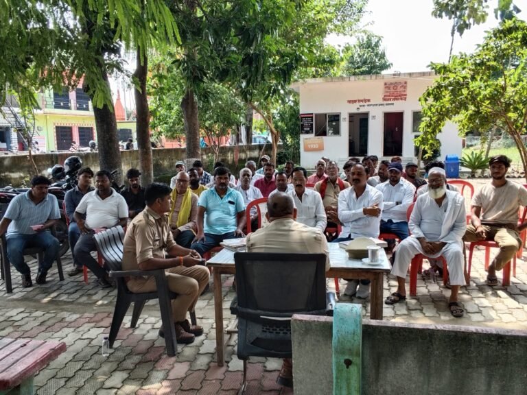 आगामी त्यौहार को शांतिपूर्ण तरीके से संपन्न करवाना ही शासन प्रशासन पुलिस प्रशासन आम जनमानस का उद्देश्य